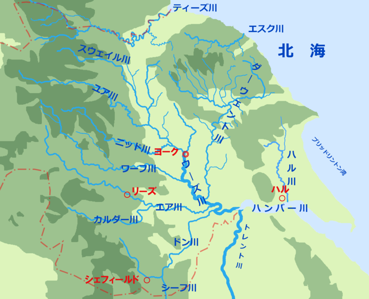 ファイル:River Yorkshire map.png